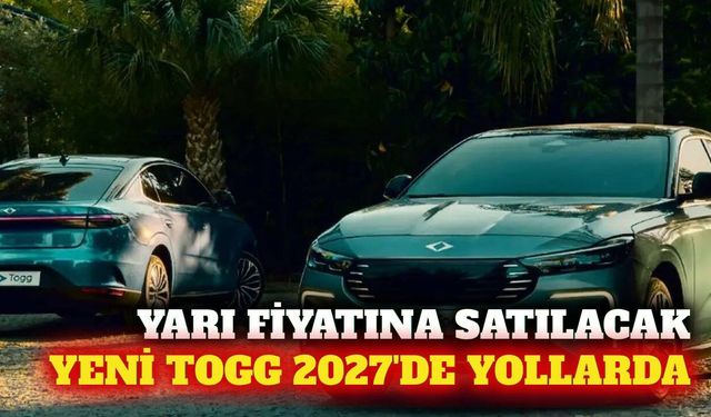 Yarı fiyatına satılacak Togg T6X modeli 2027'de yollarda