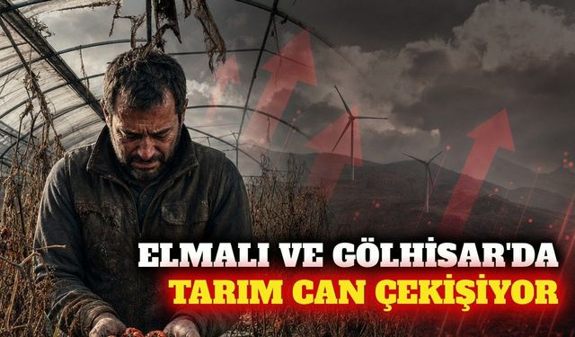 Elmalı ve Gölhisar hattında tarımsal üretim alarm veriyor