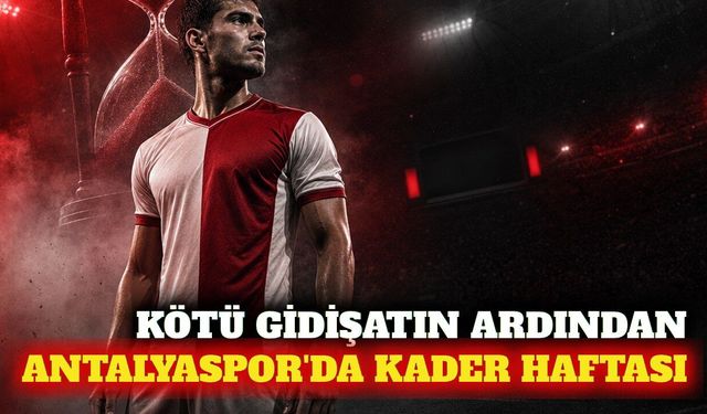 Antalyaspor 5 günde iki kritik maça çıkacak