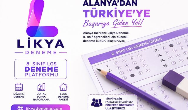 8. Sınıf Öğrencileri İçin Düzenli Deneme Kültürü Oluşturmayı Hedefliyor