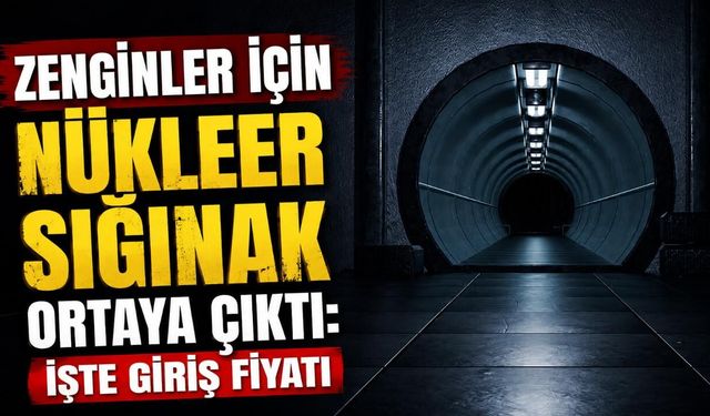 Zenginler için nükleer sığınak ortaya çıktı: İşte giriş fiyatı