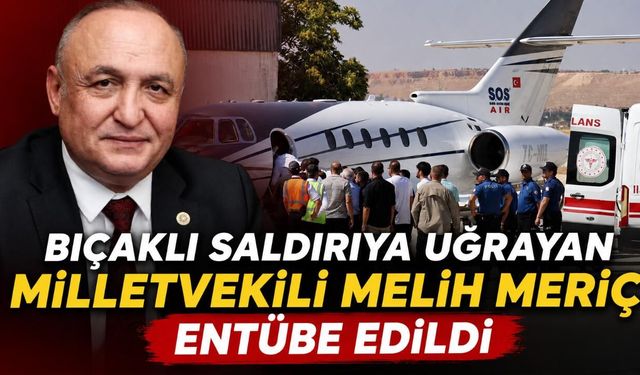 Bıçaklı Saldırıya Uğrayan Milletvekili Melih Meriç Entübe Edildi
