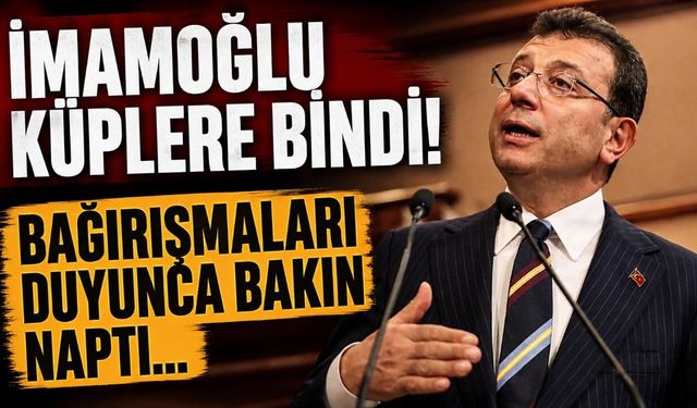 İmamoğlu küplere bindi! Bağırışmaları duyunca bakın naptı...