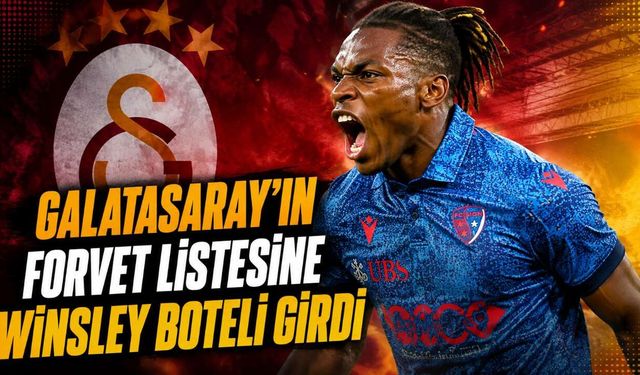 Galatasaray'ın forvet listesine Winsley Boteli girdi