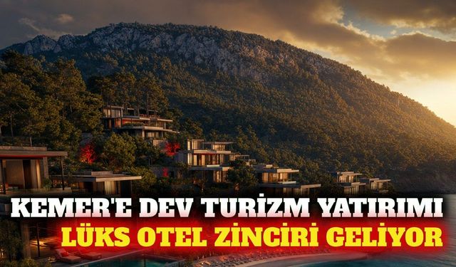 Kemer'e The Ritz-Carlton markalı lüks otel geliyor