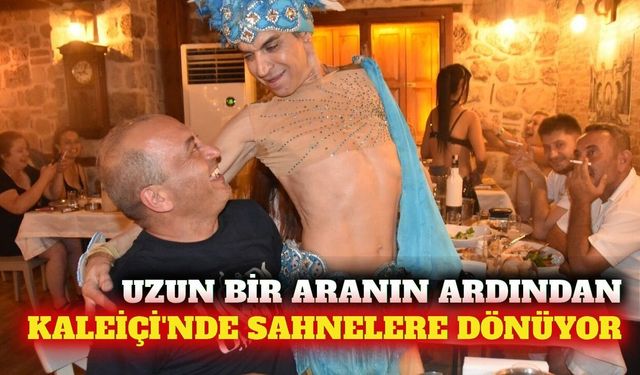 Antalya Kaleiçi'nde Orçun Özkul yeniden sahnelere dönüyor