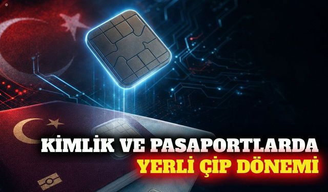 Kimlik ve pasaportlarda yerli çip üretimi başlıyor