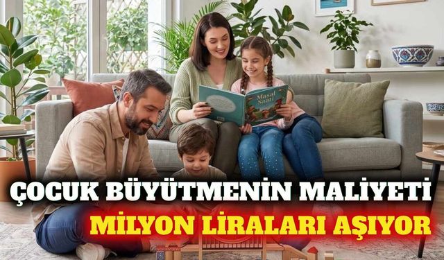 Türkiye'de çocuk büyütmenin 18 yıllık faturası hesaplandı