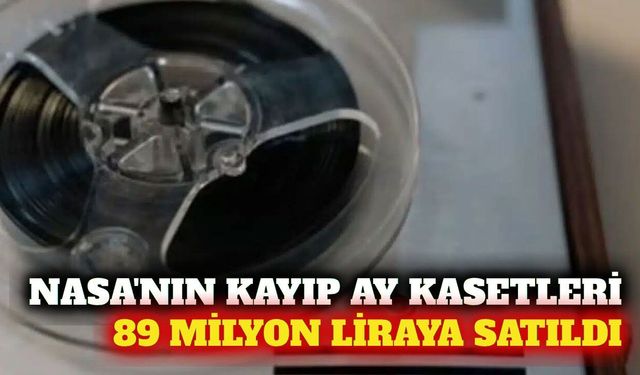 Apollo 11'in kayıp kasetleri 89 milyon liraya alıcı buldu