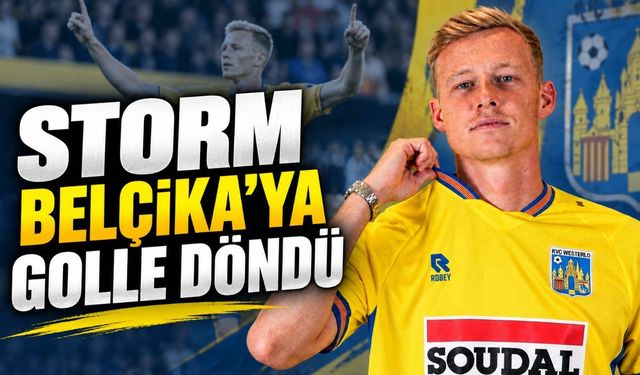 Antalyaspor'dan ayrılan Nikola Storm Belçika'ya golle döndü