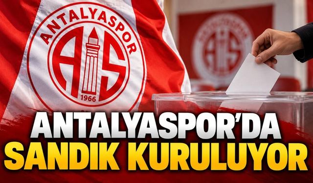 Antalyaspor'da genel kurul gündemi belli oldu: Yönetim seçilecek