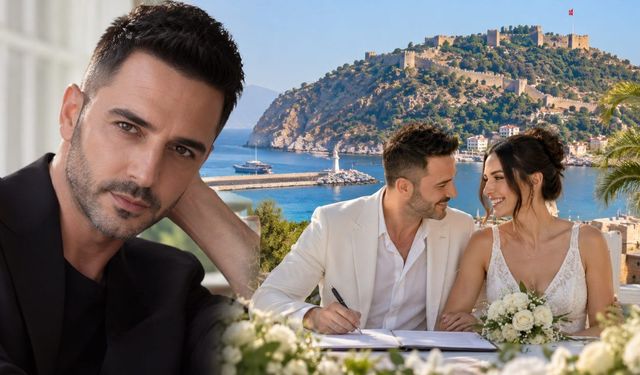 Gökhan Özen Alanya'da evlendi