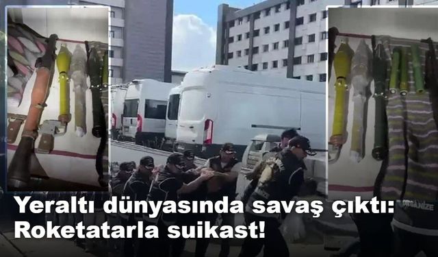 Yeraltı dünyasında savaş çıktı: Roketatarla suikast!