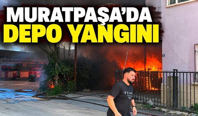 Antalya’da depo yangını eve sıçradı: 5 depoda ürünler yandı