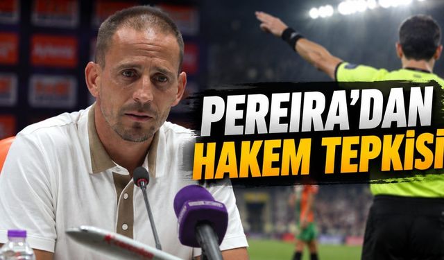 Alanyaspor’da Pereira’dan Hakem Kararlarına Tepki