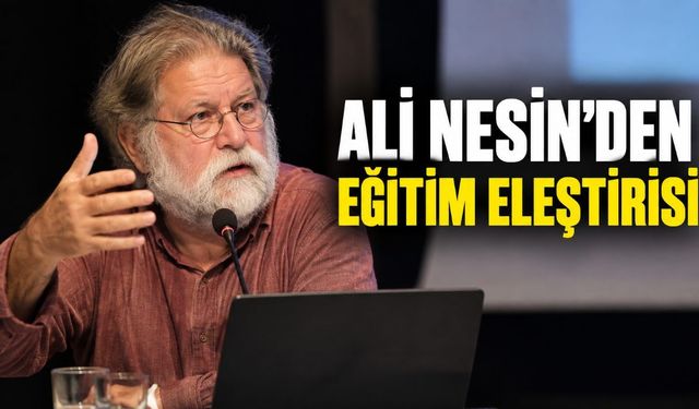 Prof. Dr. Ali Nesin Antalya'da eğitim sistemini eleştirdi