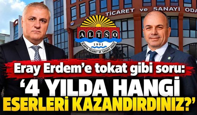 Eray Erdem'e tokat gibi soru: '4 yılda hangi eserleri kazandırdınız?'