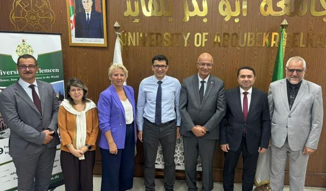 ALKÜ'den Cezayir'e akademik köprü! Erasmus, çift diploma ve ortak projeler için önemli adım