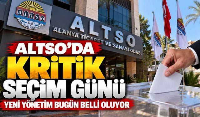 ALTSO’da Mustafa Tuna 35 oyla başkan seçildi