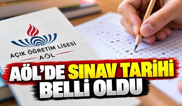 AÖL’de sınav tarihi belli oldu: 1. dönem sınavları iki oturumda yapılacak