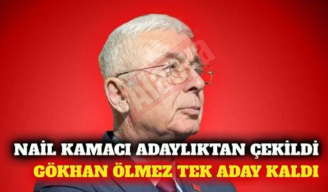 Nail Kamacı adaylıktan çekildi: Gökhan Ölmez tek aday kaldı