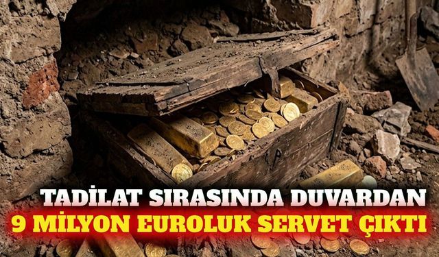 Belçika'da tadilatta 9 milyon euroluk altın bulundu