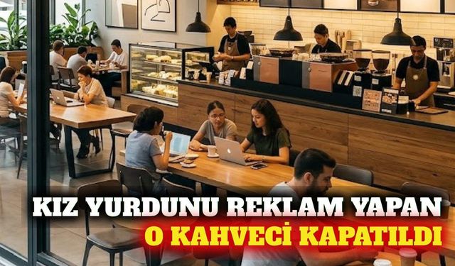 Tepki çeken reklamın ardından kahve şubesi kapatıldı
