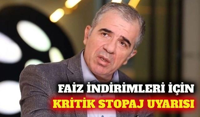 Ağaoğlu'ndan faiz ve stopaj uyarısı: İndirim için yer var