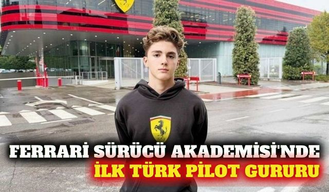 Alp Aksoy Ferrari Sürücü Akademisi'ne seçilen ilk Türk oldu