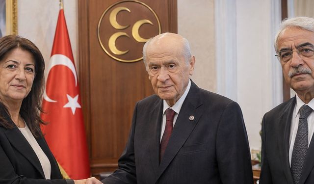 DEM Parti Heyetinden Devlet Bahçeli'ye Kritik Ziyaret! Görüşme Bir Saat Sürdü