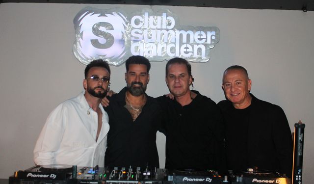 Club Summer Garden’da kapanış öncesi eğlence zirvede