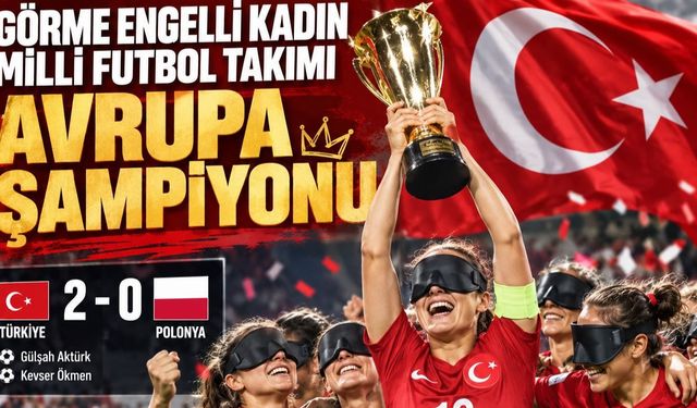 Millilerden Tarihi Zafer: Avrupa Şampiyonu Oldular