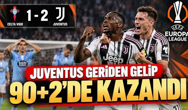 Juventus'tan 90+2'de müthiş geri dönüş!