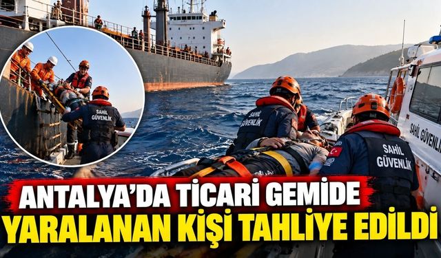 Antalya Açıklarında Nefes Kesen Operasyon!