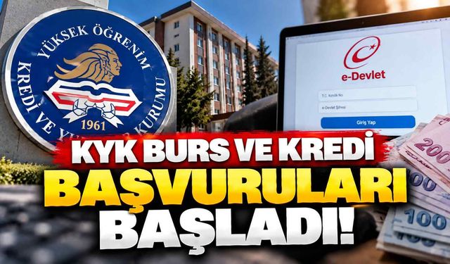 KYK burs ve kredi başvuruları başladı! Kimler başvurabilir, ne kadar ödenecek?