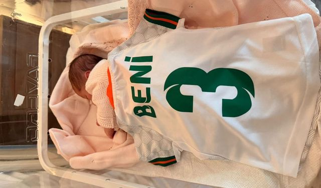 Alanyasporlu Nuno Lima’nın en mutlu günü! Minik Benedita dünyaya geldi