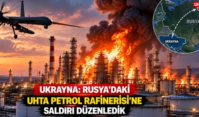 Ukrayna'dan Rusya'ya 1900 Kilometrelik İHA Saldırısı! Petrol Rafinerisi Hedef Alındı