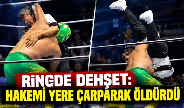 Ringde dehşet: Hakemi yere çarparak öldürdü