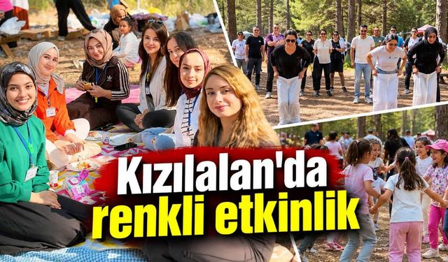 Kızılalan'da renkli etkinlik