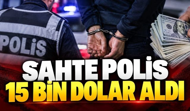 Antalya'da sahte polis dolandırıcılığı: 280 saatlik görüntüyle yakalandı