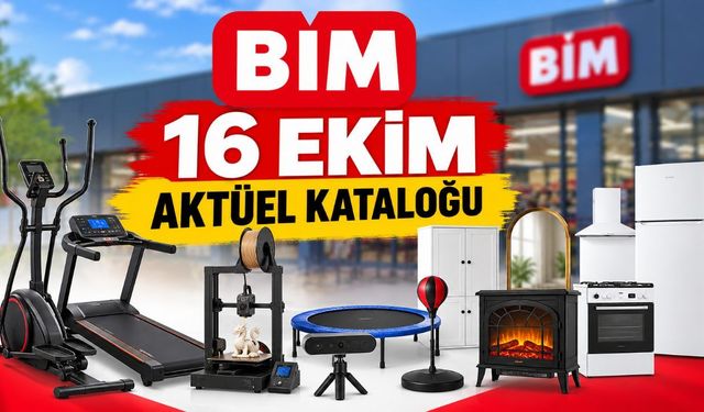 BİM 16 Ekim aktüel kataloğu: İşte ürünler ve fiyatları