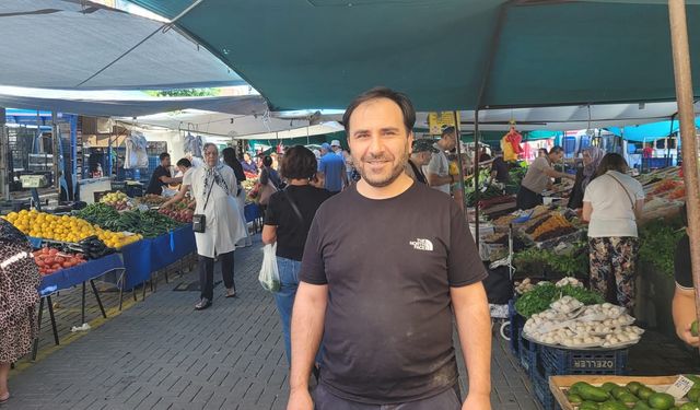Alanya pazarlarında acı tablo: Vatandaşın umudu akşam indirimleri oldu