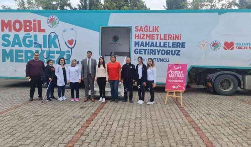 Mobil Kanser Tarama Tır’ı Alanya’da