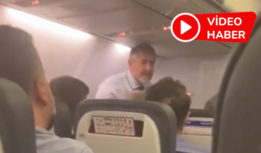 Bakan Nebati yolcularla tartışmıştı: Yeni görüntüler ortaya çıktı... Tepkiler çok büyük