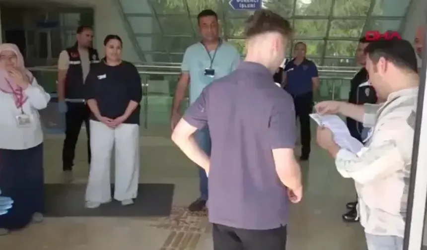 Antalya'da sınava velilerin desteğiyle son anda yetişti