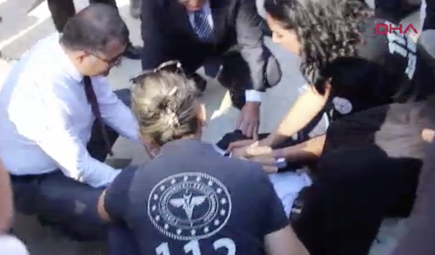 Antalya'daki 'Gaziler Günü' törende gazi baygınlık geçirdi