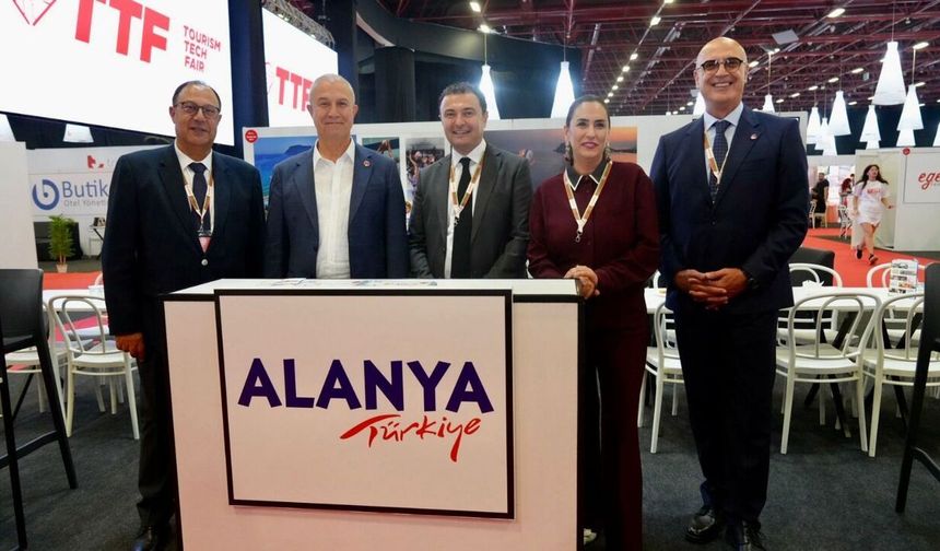 Antalya Turizm Fuarı’nda Alanya standına yoğun ilgi