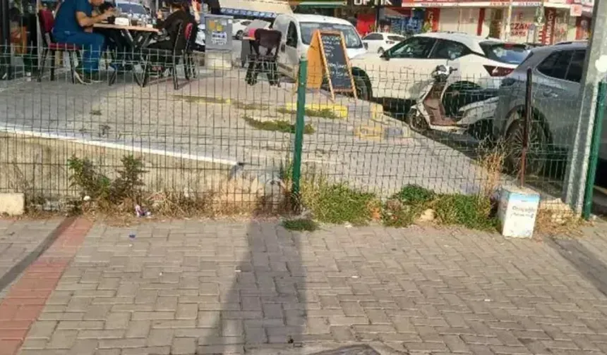 Alanya’da çit engeli yayaları isyan ettirdi: Vatandaş mağdur oldu