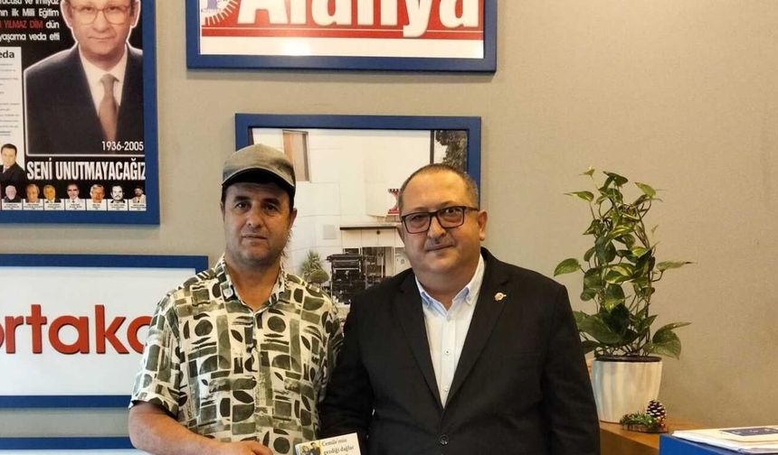 Yazar Yusuf Ulaş ve Editör Sema Akçalıoğlu’dan ALGC Başkanı Ferit Kesen’e ziyaret