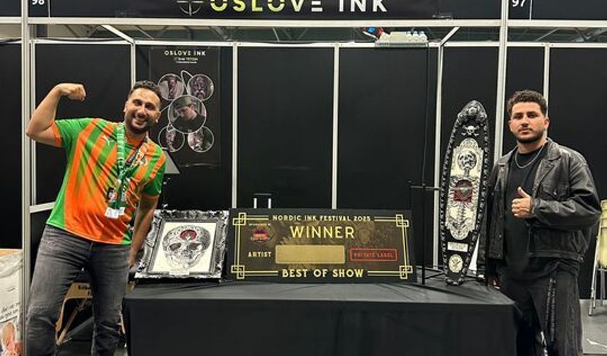 Alany'da uluslararası zafer ölümsüzleşti